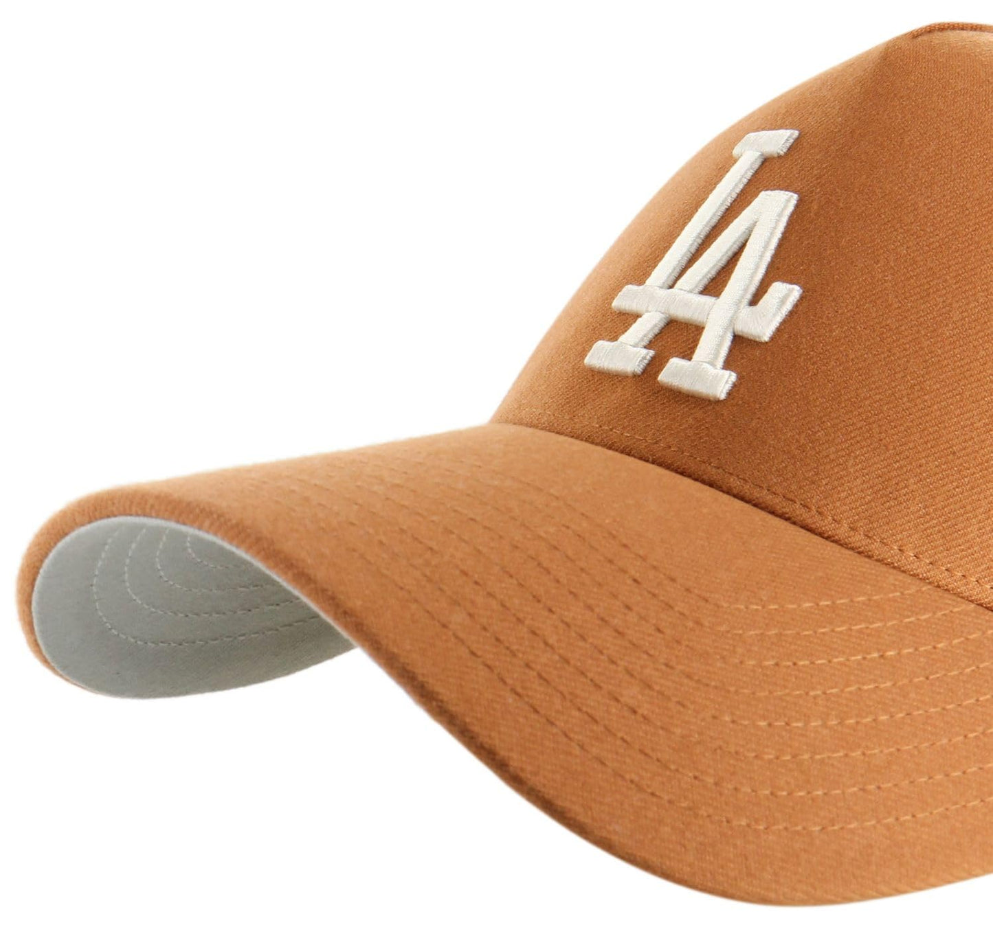 47 Offside DT MLB Los Angeles Clay Ballpark Adjustable Snapback Hat - Brown