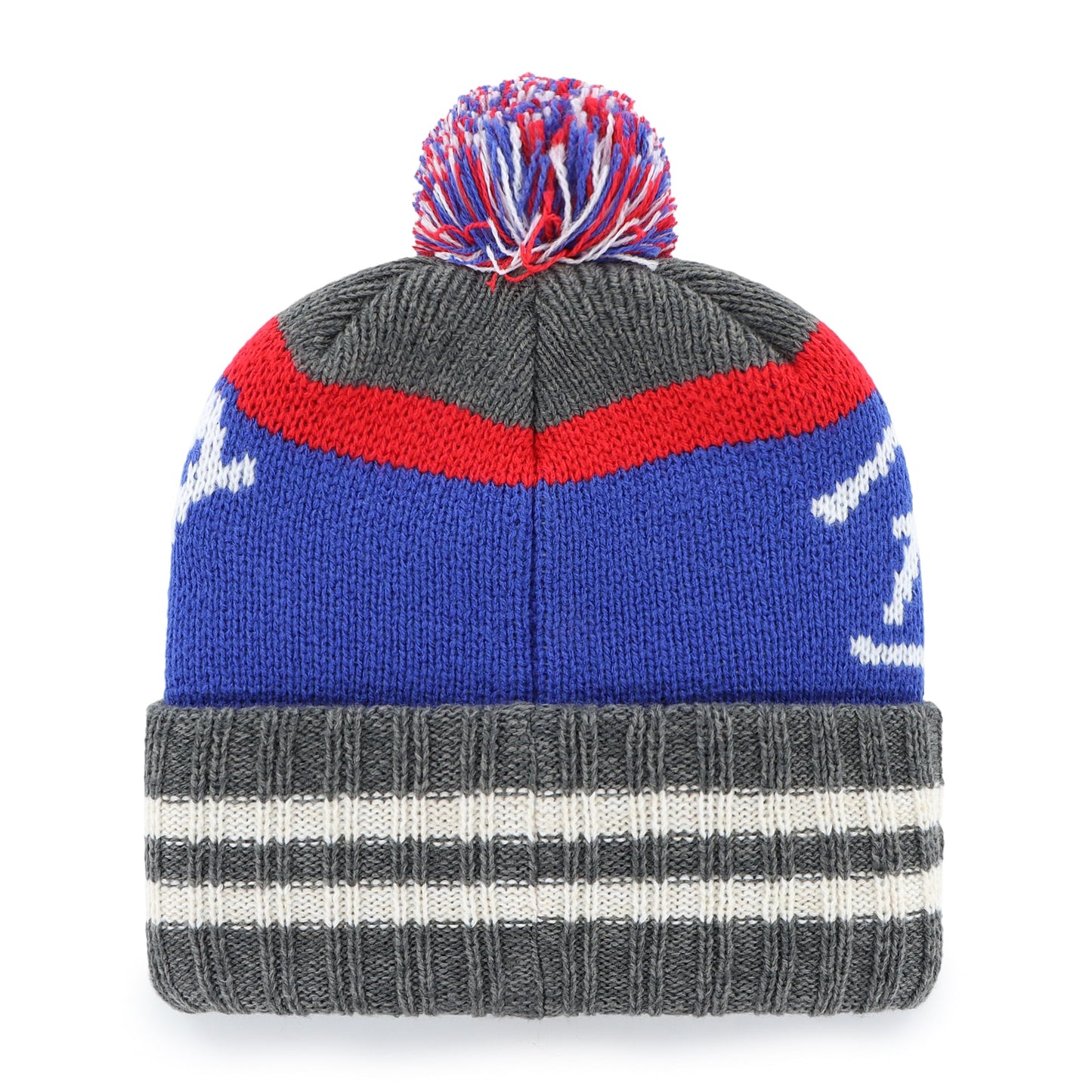 47 NFL Buffalo Hyperbolic Cuff Knit Hat Toque - Grey