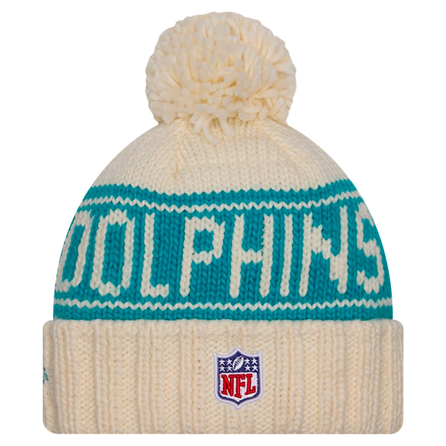 New Era Women's NFL 2024 Sideline Cuffed Knit Hat with Pom