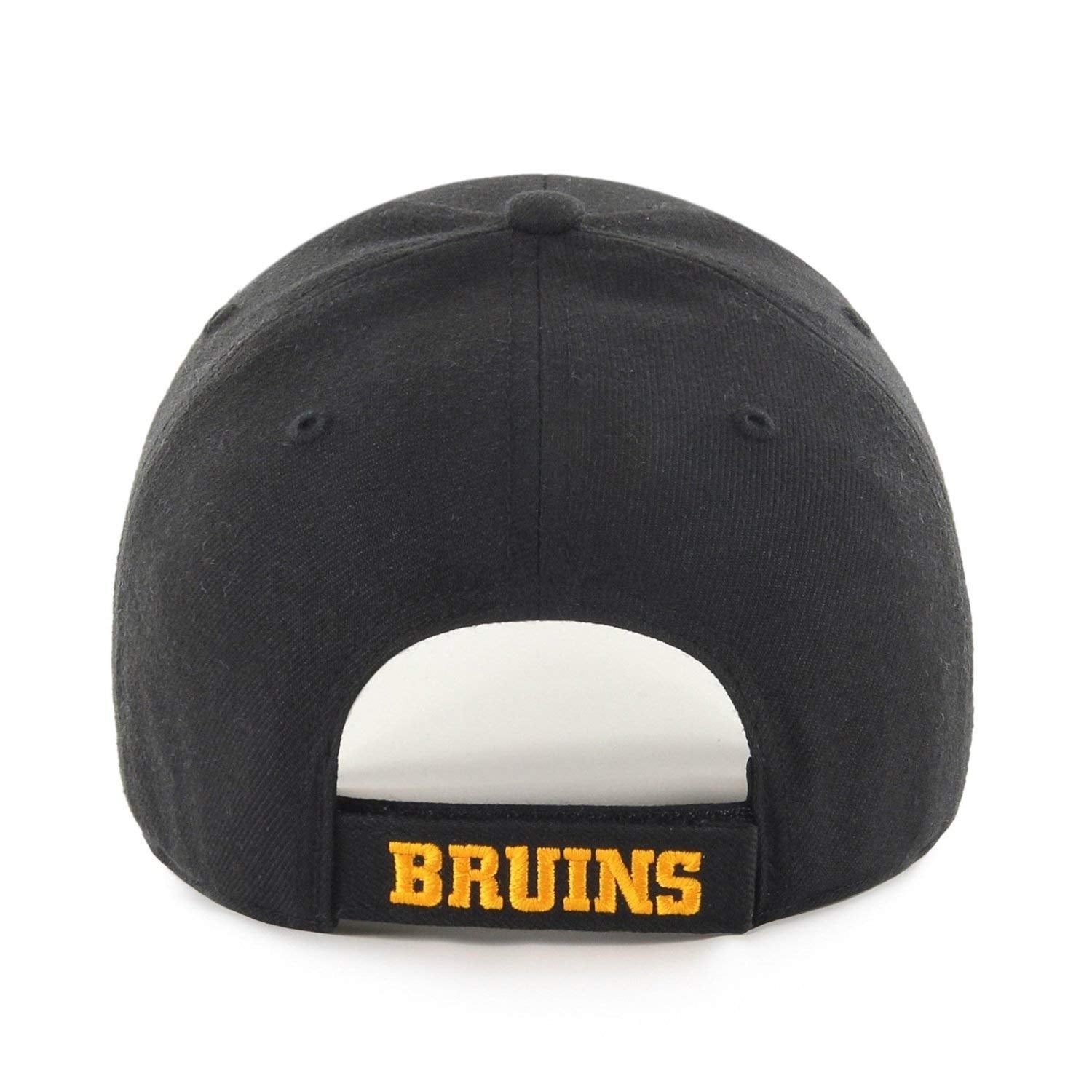 '47 Boston Bruins B 1933 Vintage Hockey MVP Adjustable NHL Cap Black