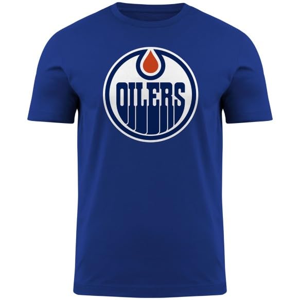 Bulletin NHL Edmonton Oilers Men's Team Logo Game Day Short Sleeve T-Shirt