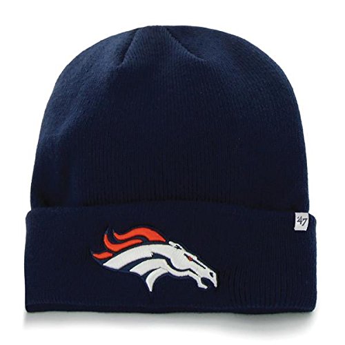 '47 Brand Team Color Cuff Beanie Hat - NFL Cuffed Football Winter Knit Toque Cap
