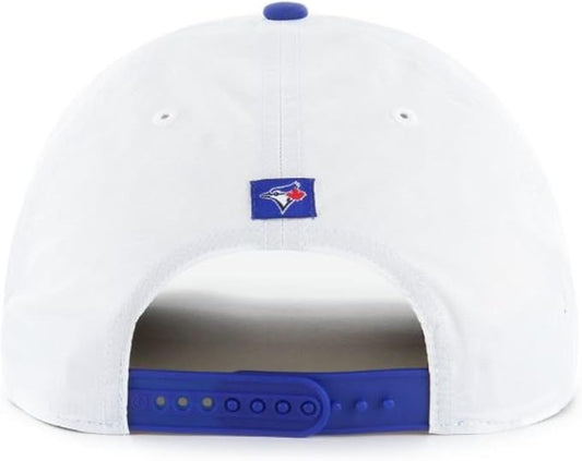 47 MLB Toronto Condor TT Hitch Adjustable Snapback Hat - White/Blue