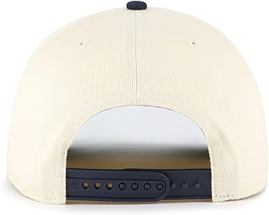 47 Hitch MLB New York Pomona Wool Rope Two Tone Adjustable Snpback Hat - Beige/Black