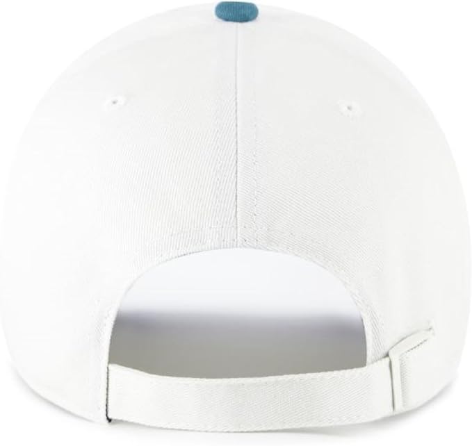 47 MLB New York Contemporary TT Clean Up Adjustable Hat - White/Teal