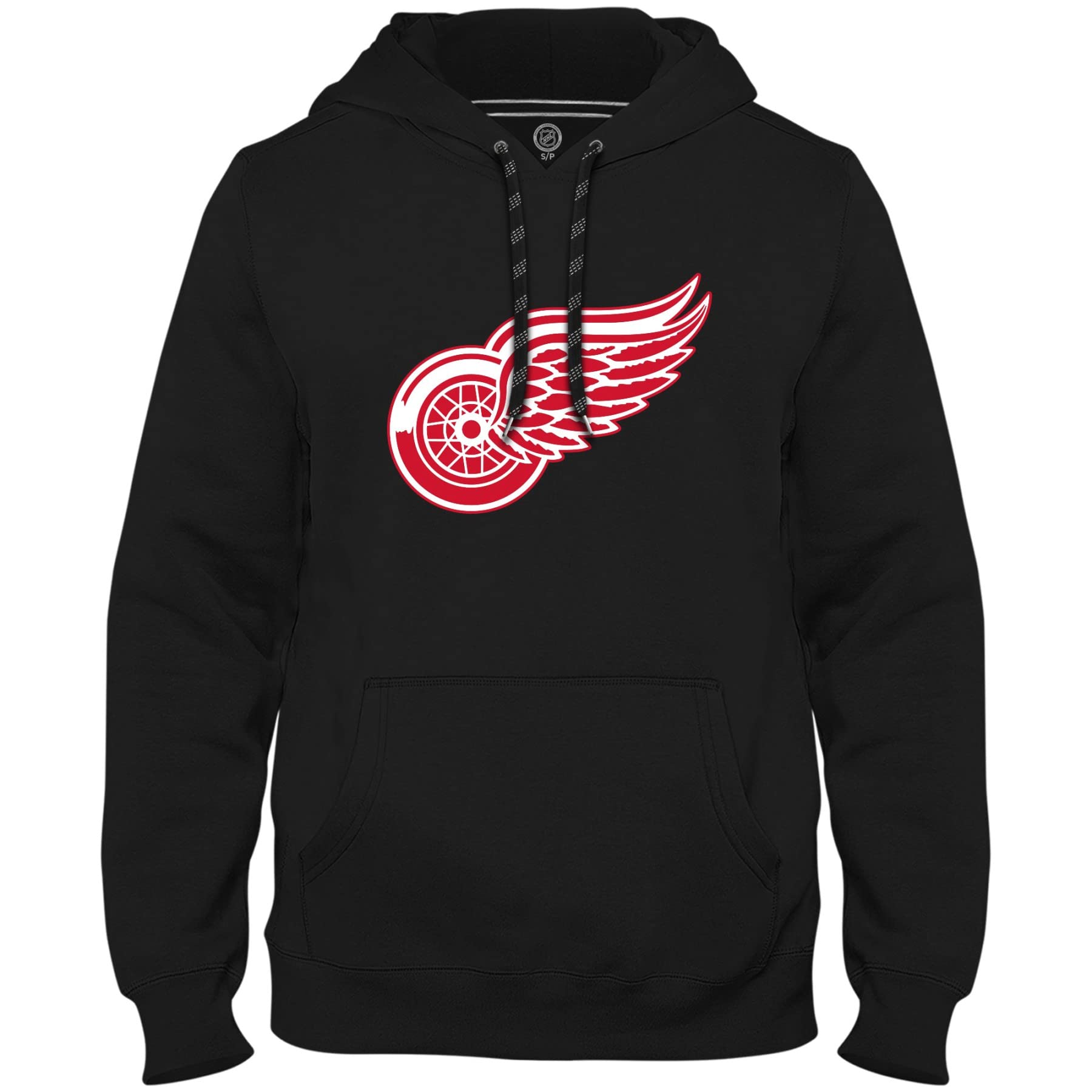 Detroit Wings NHL Express Twill Logo Hoodie