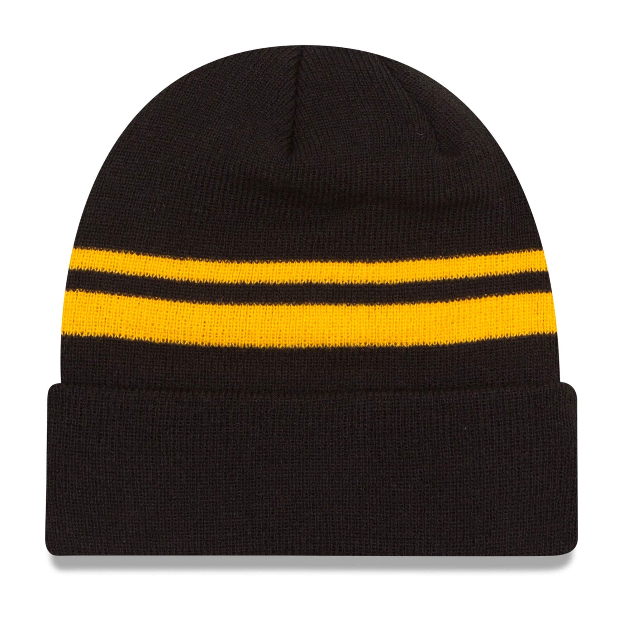 NFL Pittsburgh Steelers Cuff Knit Beanie, One Size, Black