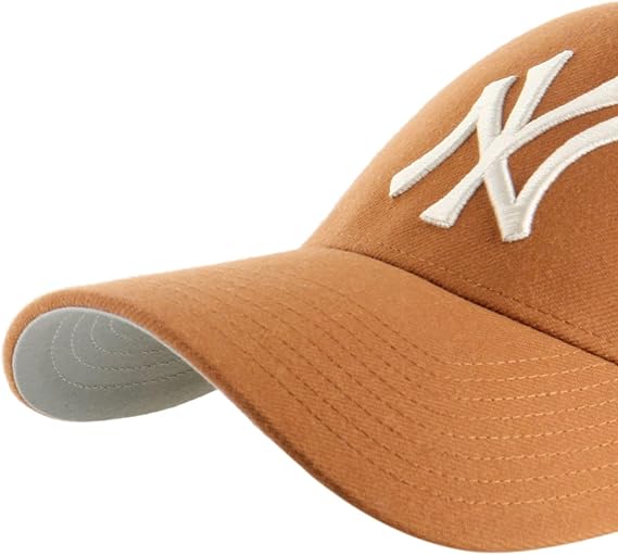 47 Offside DT MLB New York Clay Ballpark Adjustable Snapback Hat - Brown