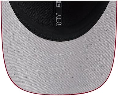 New Era 9FORTY 2025 NFL Team Collection M-Crown Adjustable Snapback Hat (CA/US, Alpha, One Size, San Francisco 49ers, Scarlet)