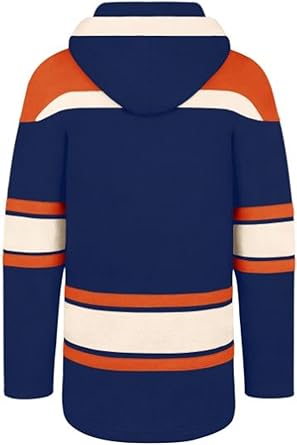 47 NHL Edmonton Lacer Fleece Hoodie - Blue (CA/US, Alpha, Medium, Regular, Regular, Blue)