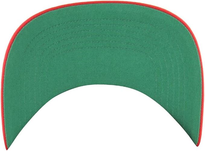 47 NHL Calgary Natural Rope TT Hitch Adjustable Snapback Hat - Beige/Red
