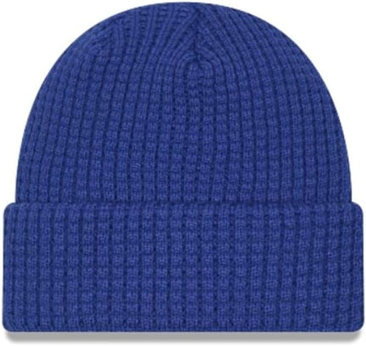 New Era NHL Vancouver Canucks Waffle Cuff Knit Beanie - Blue