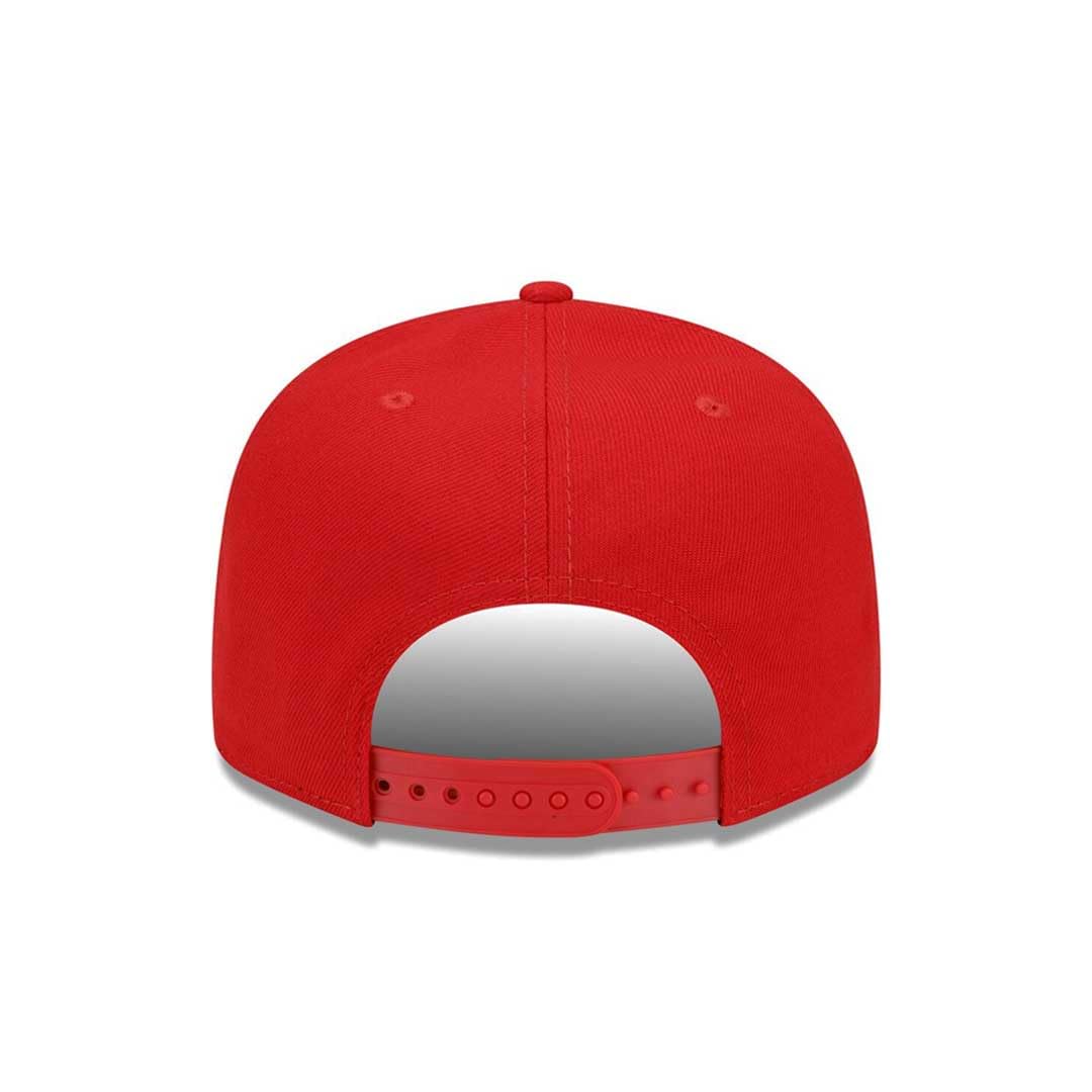 New Era Men’s NBA Toronto Raptors Evergreen Script 9FIFTY Snapback Hat – Red