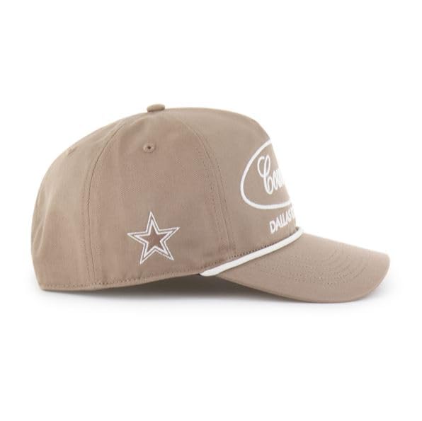 47 NFL Dallas Foundational Hitch RF Snapback Adjustable Hat - Khaki