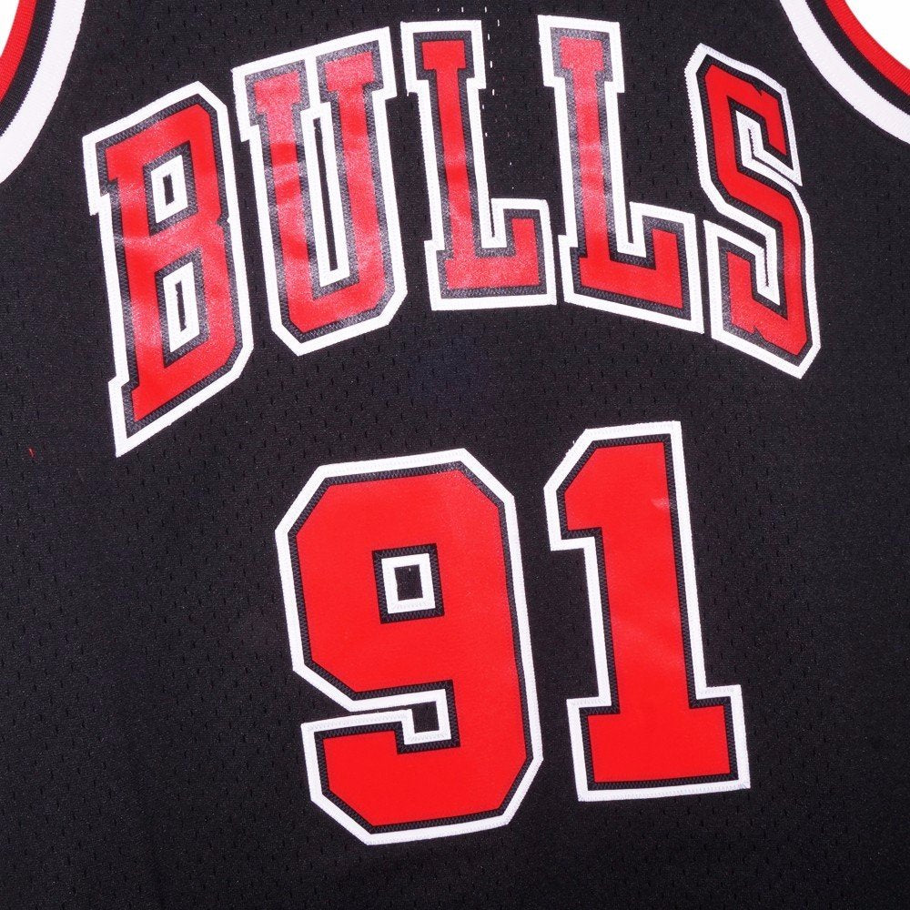 Dennis Rodman Chicago Bulls Mitchell & Ness NBA Throwback Jersey - Black