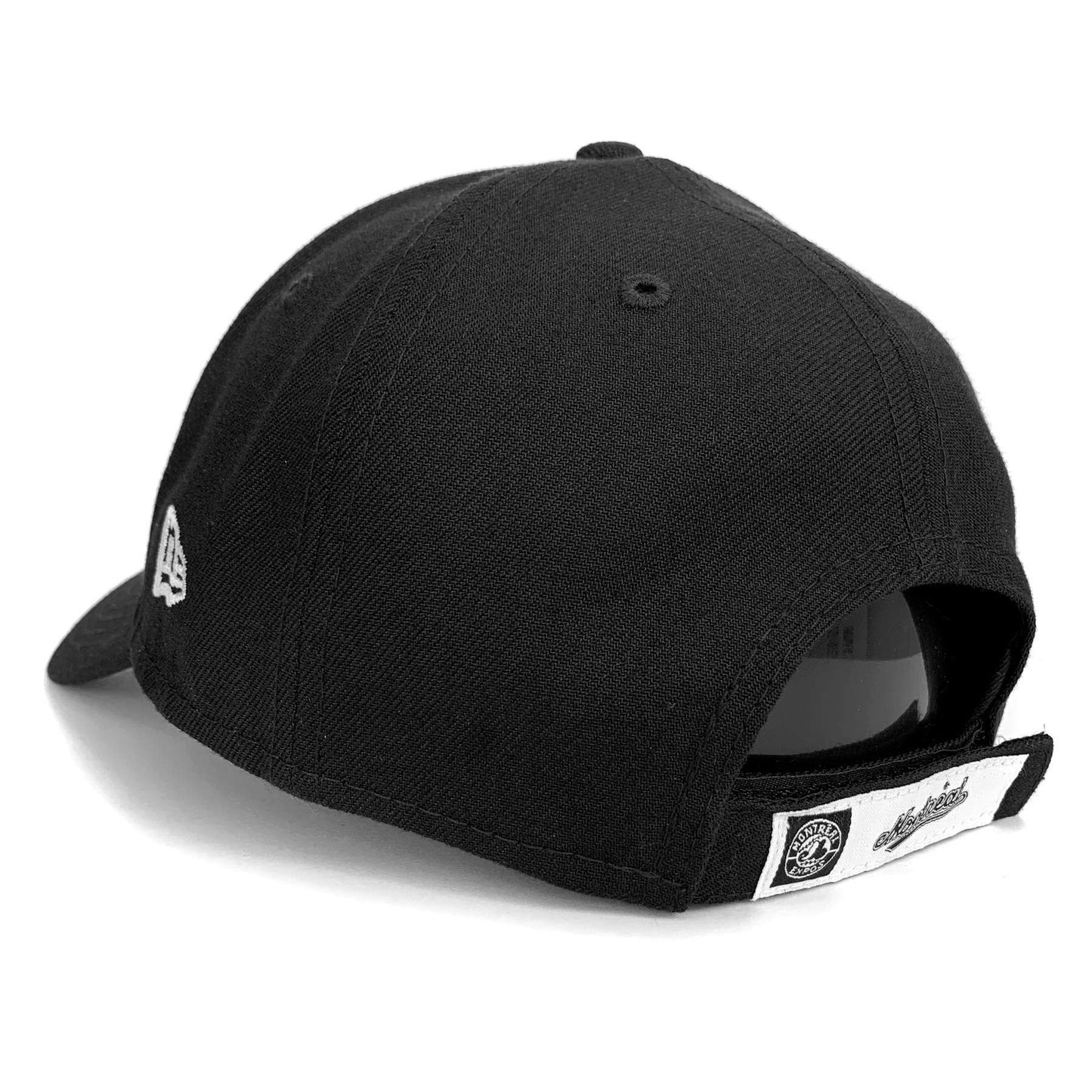 Montreal Expos MLB New Era The League Black & White 9FORTY Cap | Adjustable - One Size