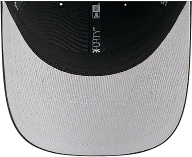 New Era 9FORTY 2025 NFL Team Collection M-Crown Adjustable Snapback Hat (CA/US, Alpha, One Size, Philadelphia Eagles, Black/White)