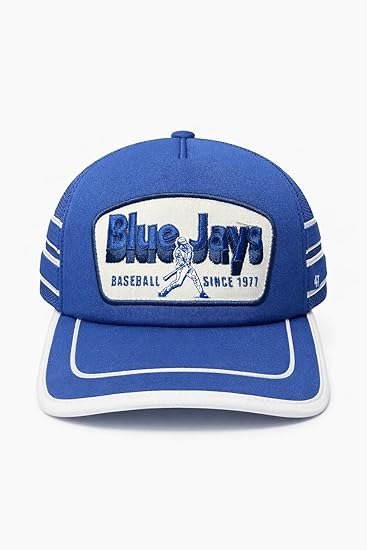 47 MLB Toronto Golden Age Adjustable Foam Hitch Hat - Royal Blue