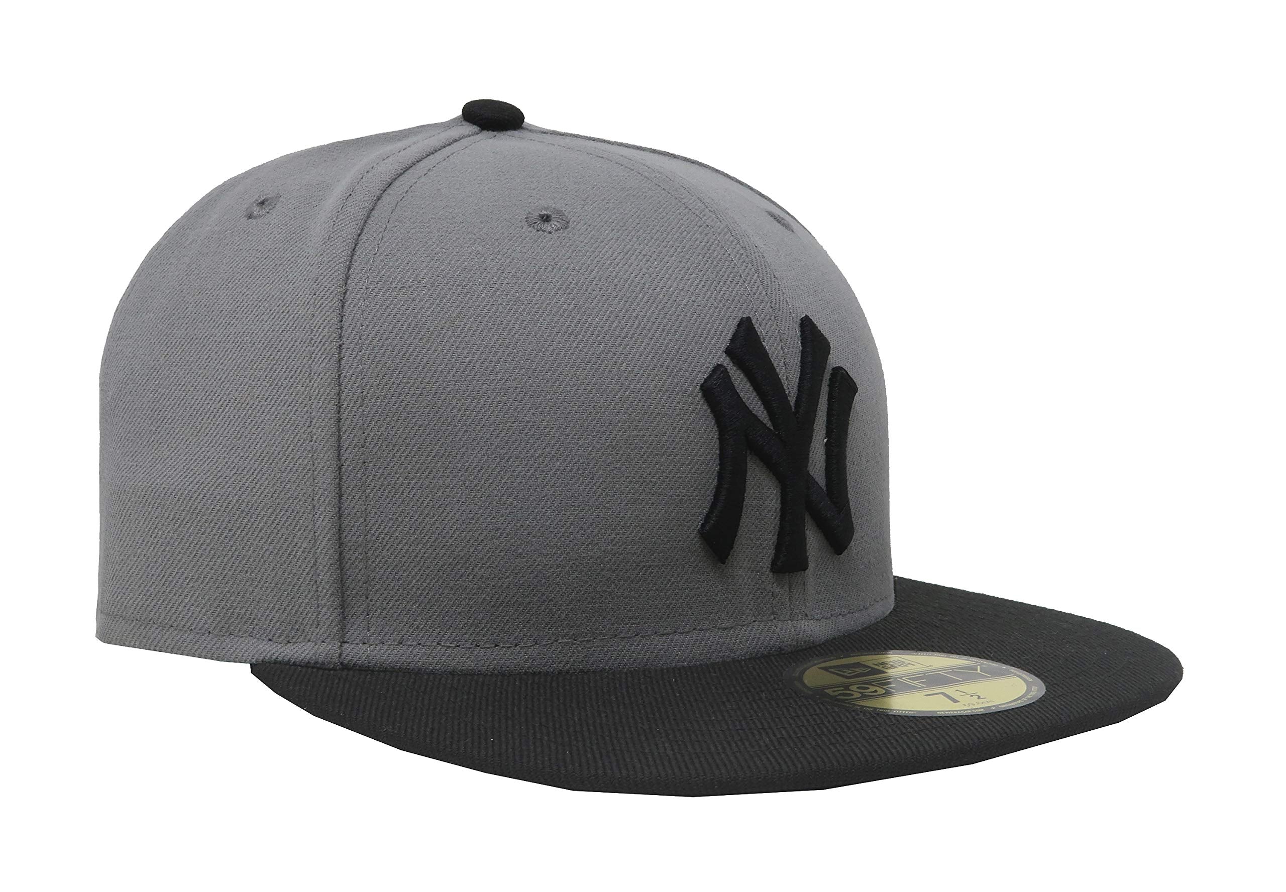 New Era Men's MLB New York Yankees Basic 59Fifty Fitted Hat Storm