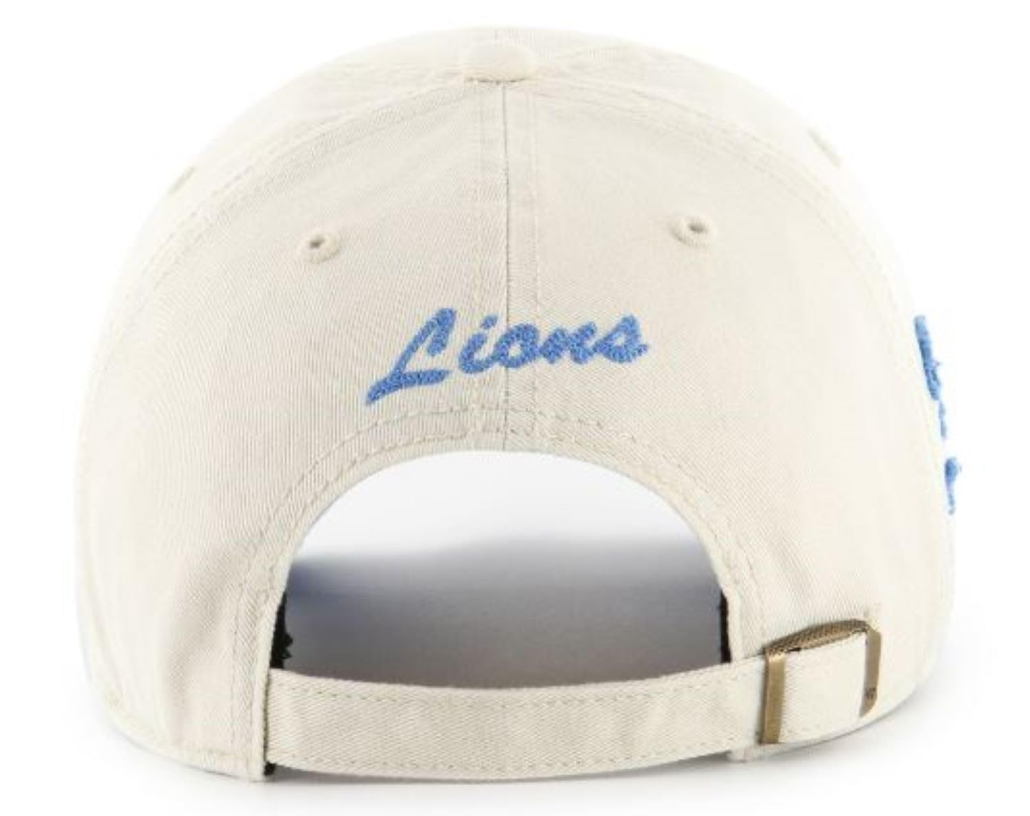 47 Clubhouse Faber NFL Detroit Clean Up Adjustable Hat - Sandstorm Blue/Cream