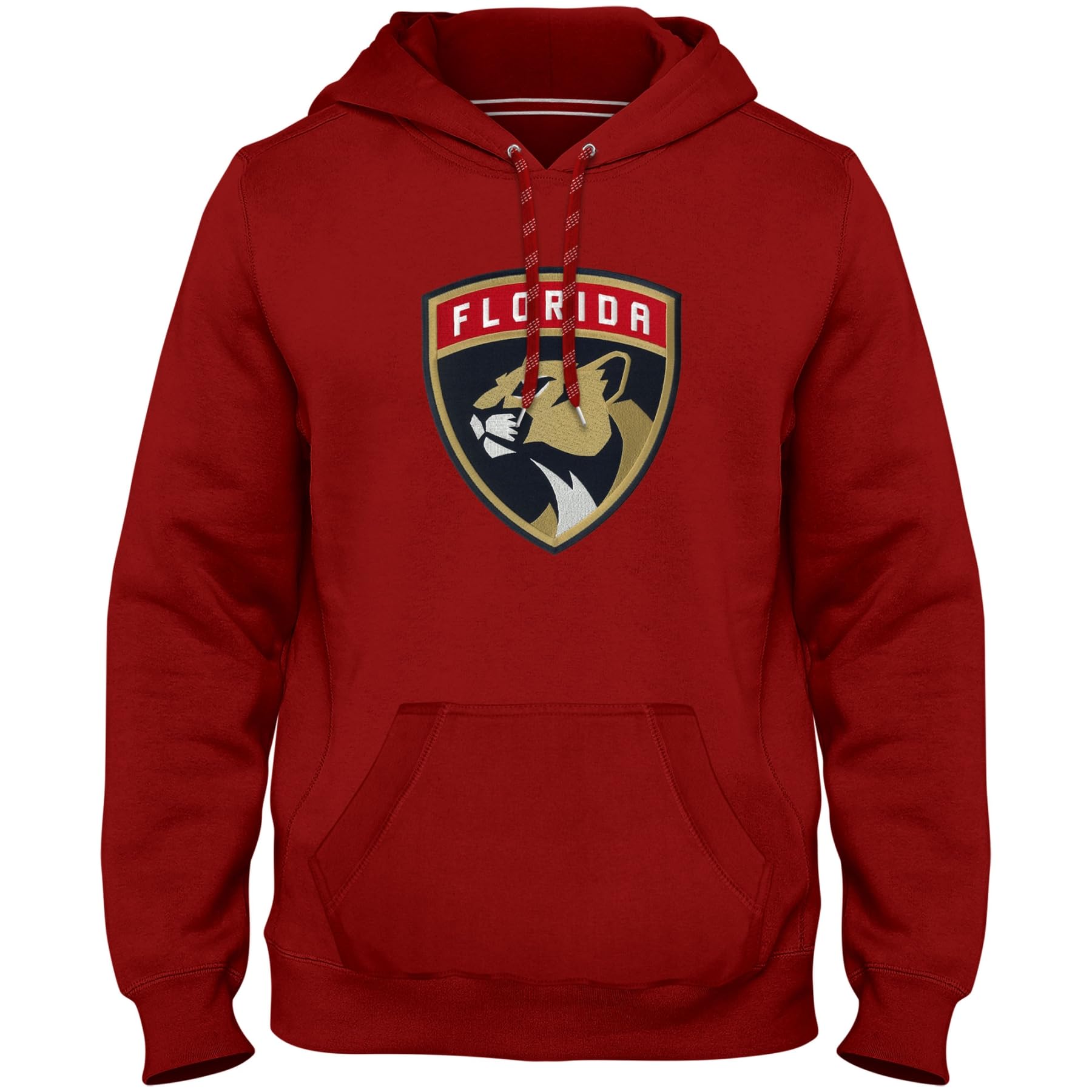 Bulletin Florida Panthers NHL Express Twill Logo Hoodie - Red