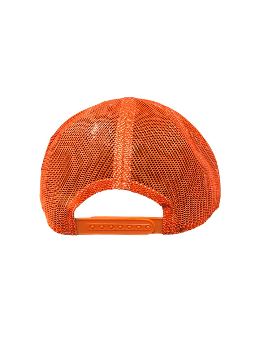 American Needle Edmonton Oilers Valin Trucker Mesh Back Adjustable Hat Blue