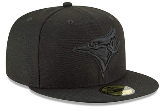 New Era 59Fifty Hat MLB Toronto Blue Jays Alternate Bird Black (7 7/8)