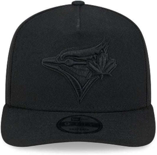New Era MLB Toronto Blue Jays Baseball Cap, 9Forty A-Frame Snapback, Black