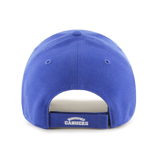 '47 Forty Seven Brand Vancouver Canucks Royal MVP Curved Visor Velcroback Cap
