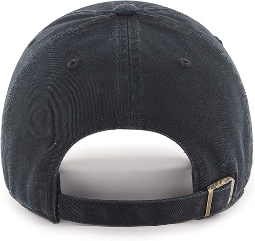 47 Men's Winnipeg Jets Black on Black Clean Up Adjustable Hat - One Size