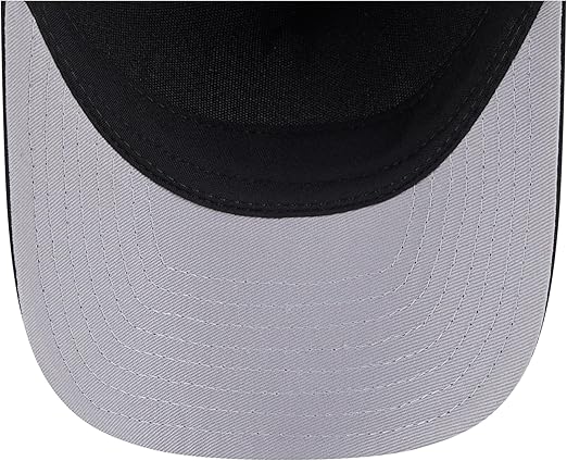 New Era 9FORTY NFL 2025 Team Collection M-Crown A-Frame Adjustable Snapback Hat - Black/White (CA/US, Alpha, One Size, Black, Kansas City Chiefs)