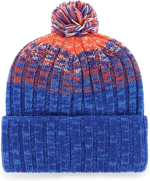47 NHL Edmonton Cascade Cuff Knit Beanie - Blue/Orange