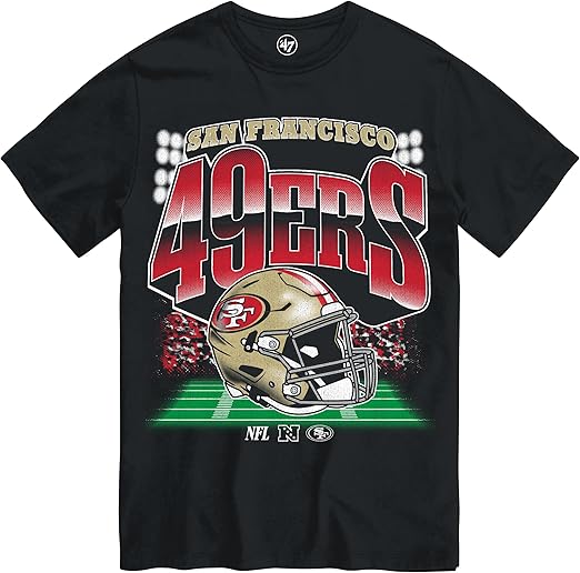 47 NFL San Francisco Blindside Tee - Black (CA/US, Alpha, X-Large, Regular, Regular, Black)