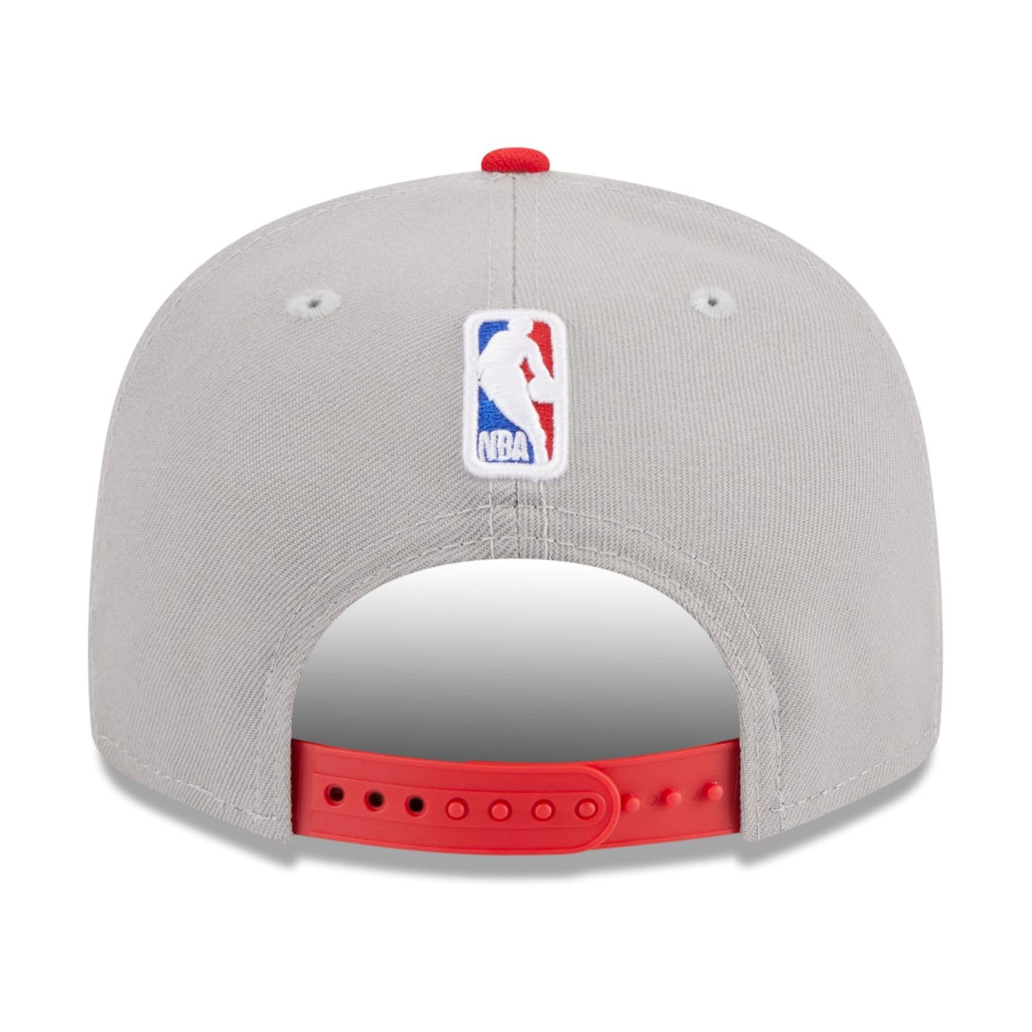 New Era NBA Toronto Raptors 2023 Draft 9FIFTY Snapback Hat - Gray/Red