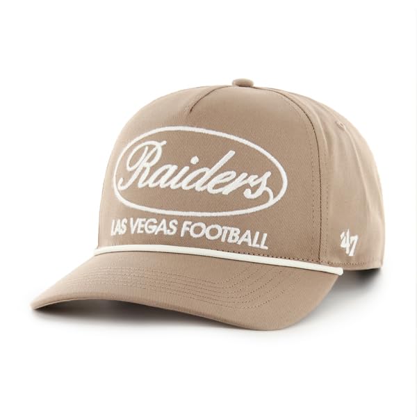 47 NFL Las Vegas Foundational Hitch RF Snapback Adjustable Hat - Khaki