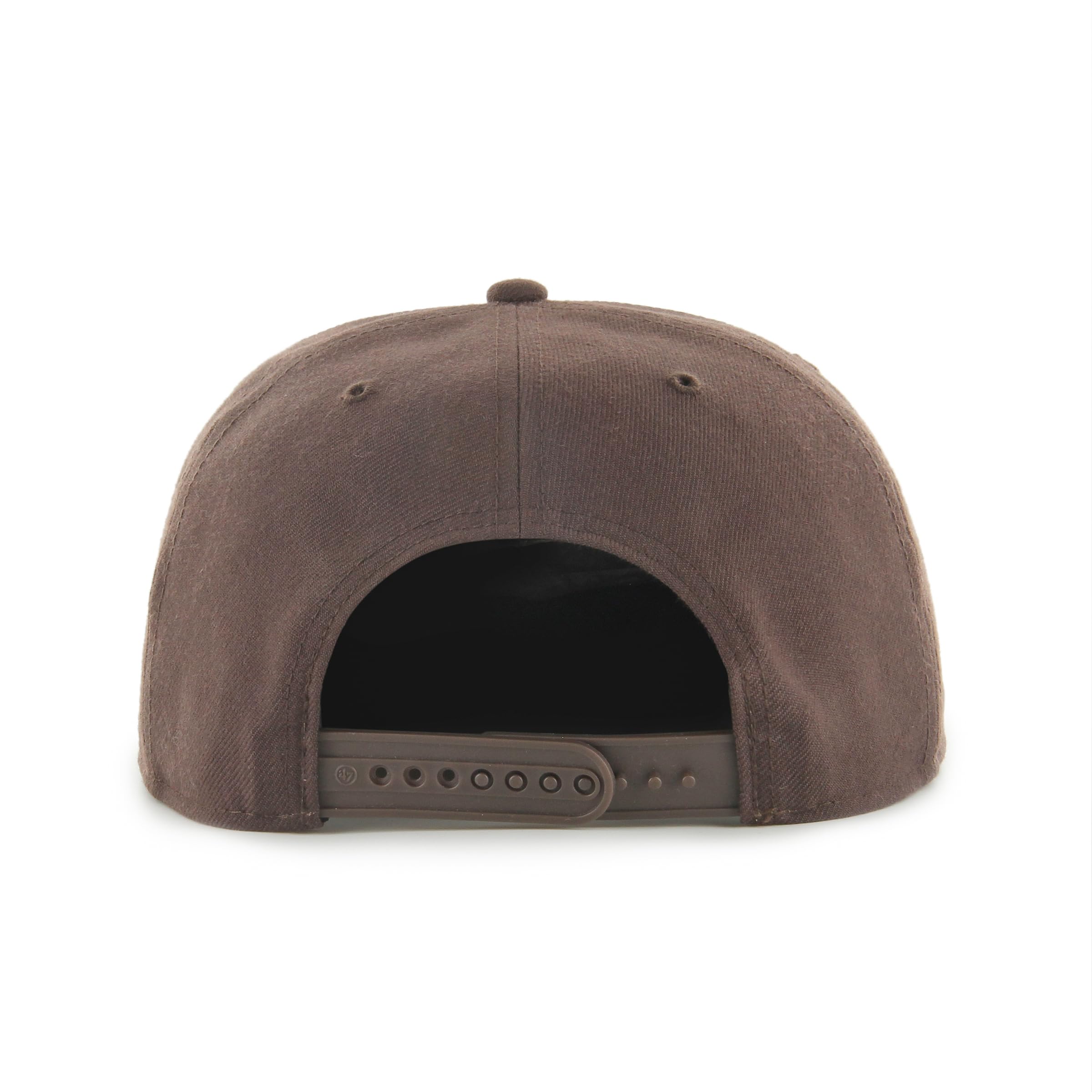 47 Brand MLB Toronto Blue Jays Chocolate Captain Adjustable Snapback Hat