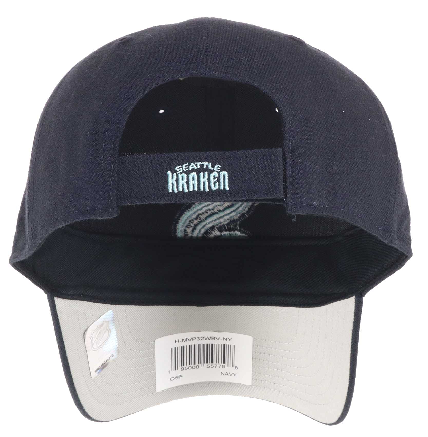 '47 Seattle Kraken Navy NHL Most Value P. Cap