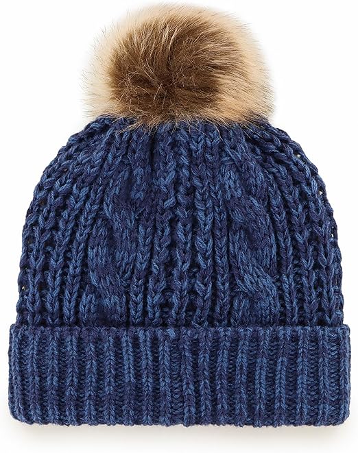 47 Womens NHL Edmonton Meeko Cuff Knit Toque - Navy
