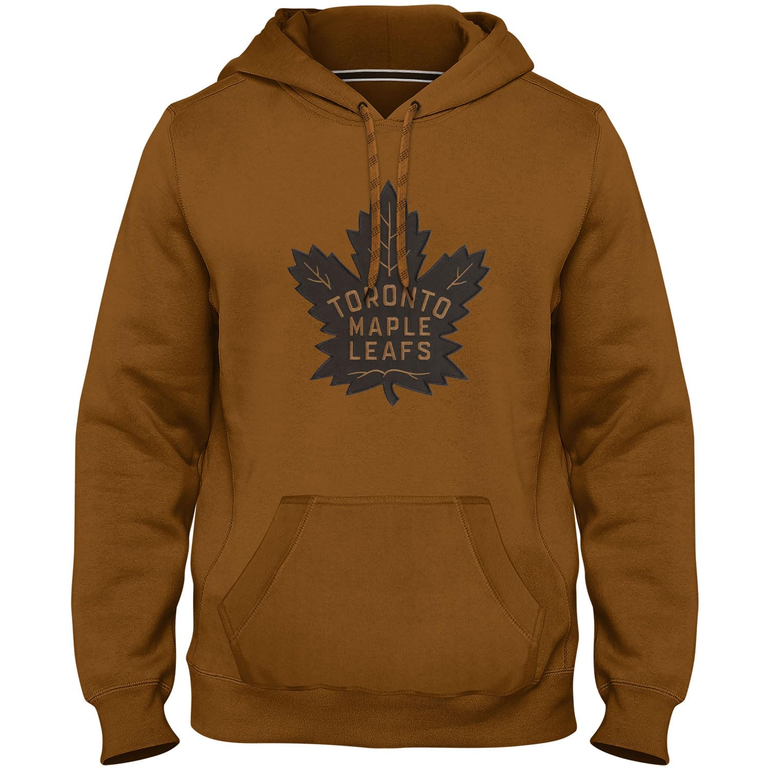 Bulletin Toronto Maple Leafs NHL Express Twill Tonal Dune Logo Hoodie - Dune