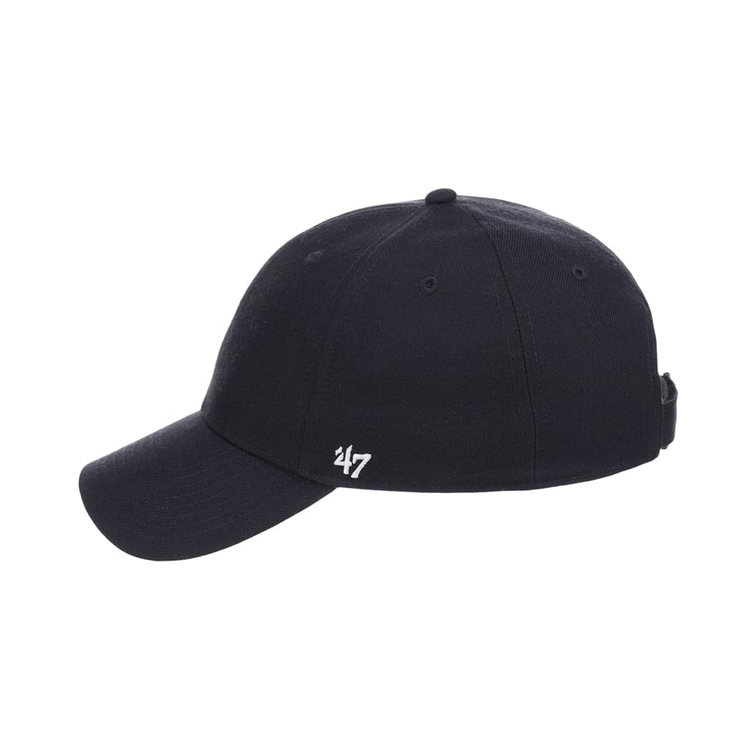 '47 Blank Classic MVP Cap, Adjustable Plain Structured Hat for Men and Women
