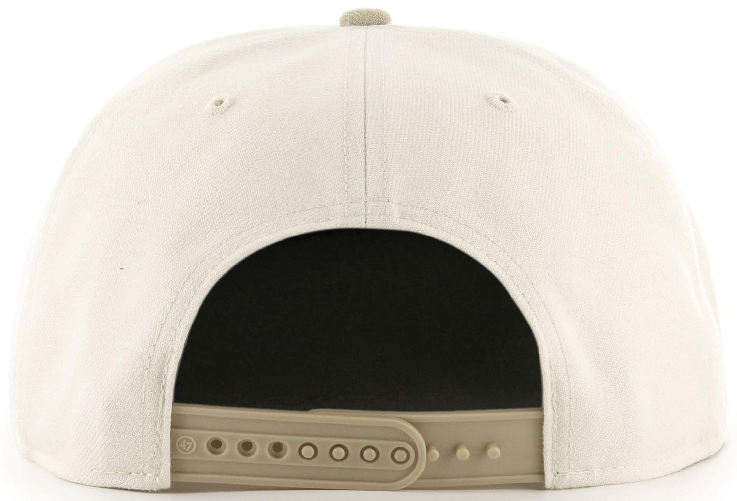 47 Sure Shot Captain Toronto Raptors NBA Sierra Sidepatch Snapback - Cream
