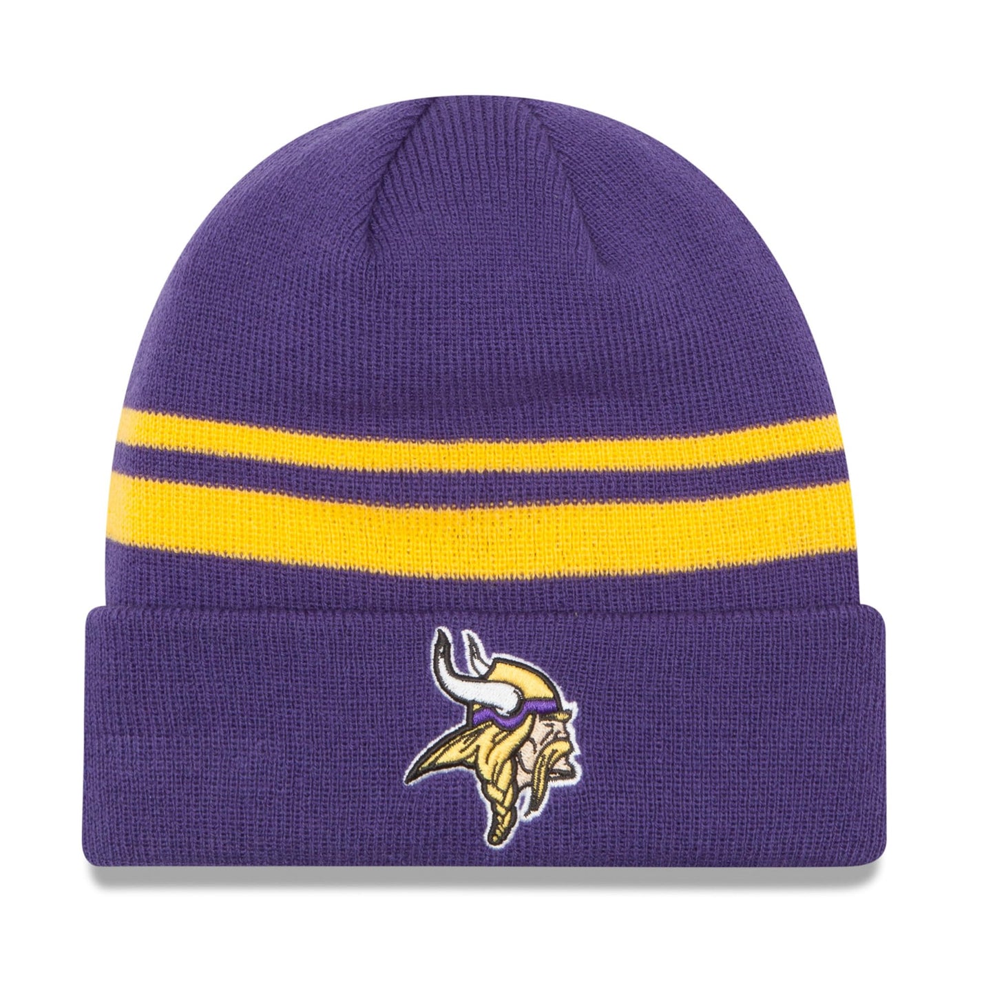 NFL Minnesota Vikings Cuff Knit Beanie, One Size, Purple