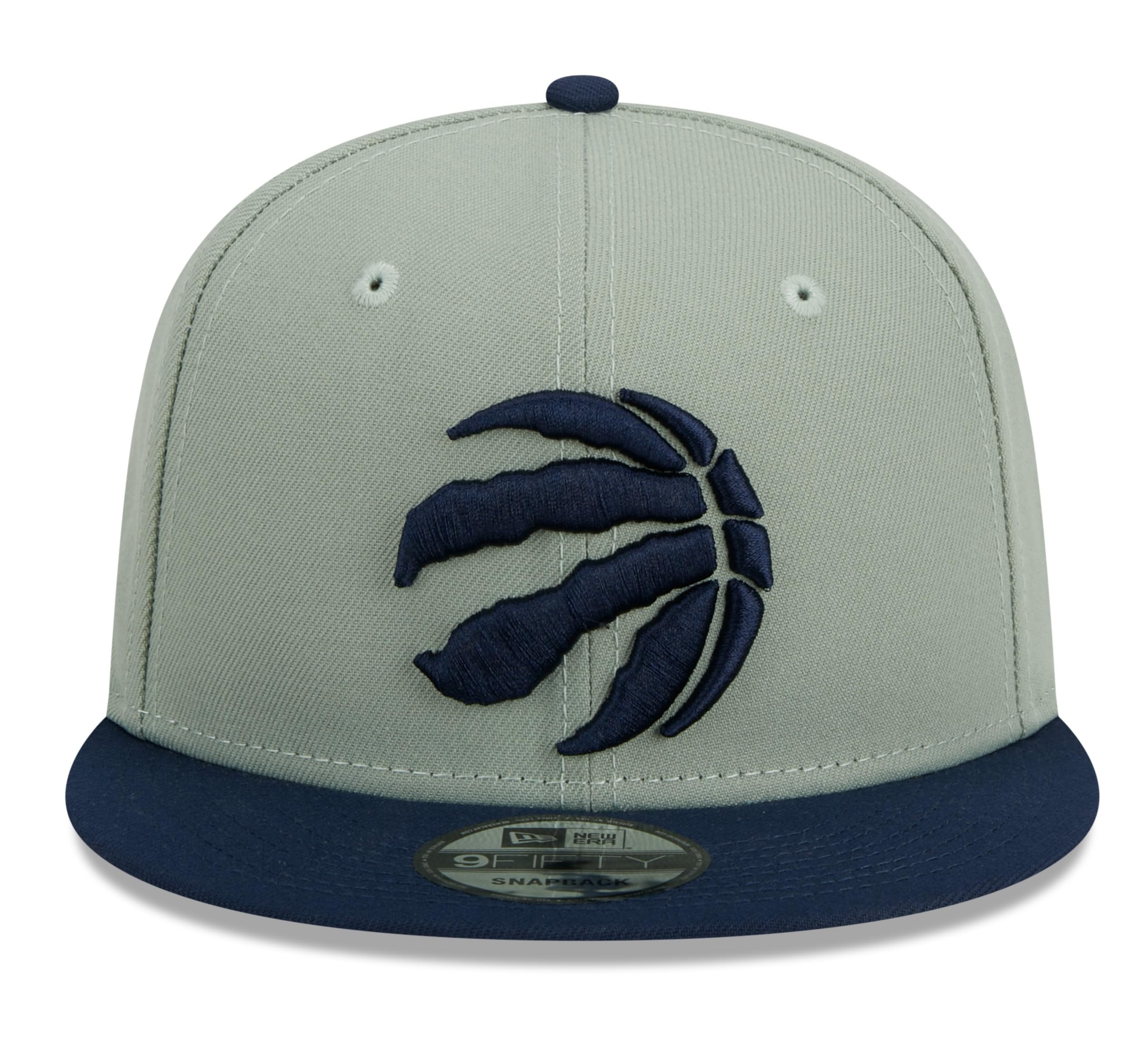 New Era NBA Toronto Raptors Two-Tone Color Pack 9FIFTY Adjustable Snapback Hat - Green/Navy