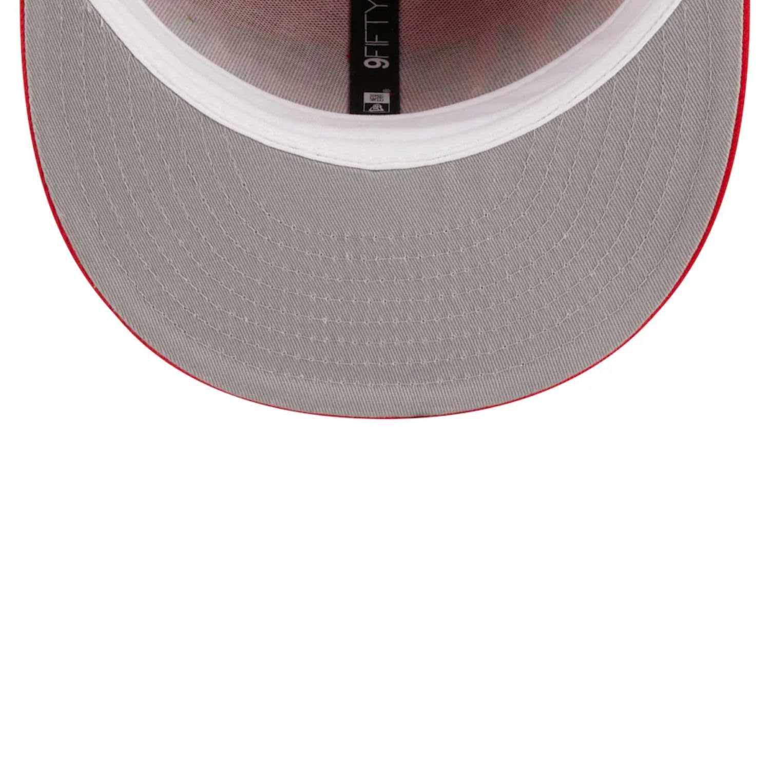 New Era NBA Toronto Raptors Golden Tall Text Throwback 9FIFTY Adjustable Snapback Hat - Red