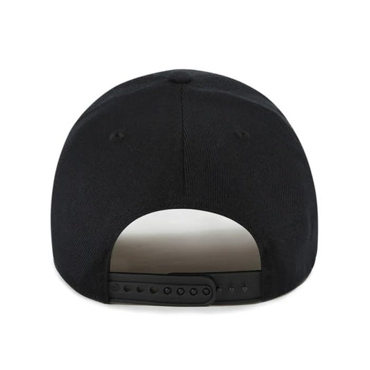 New Era MLB Toronto Blue Jays 9SEVENTY Adjustable Baseball Cap, Black with Red Maple Leaf