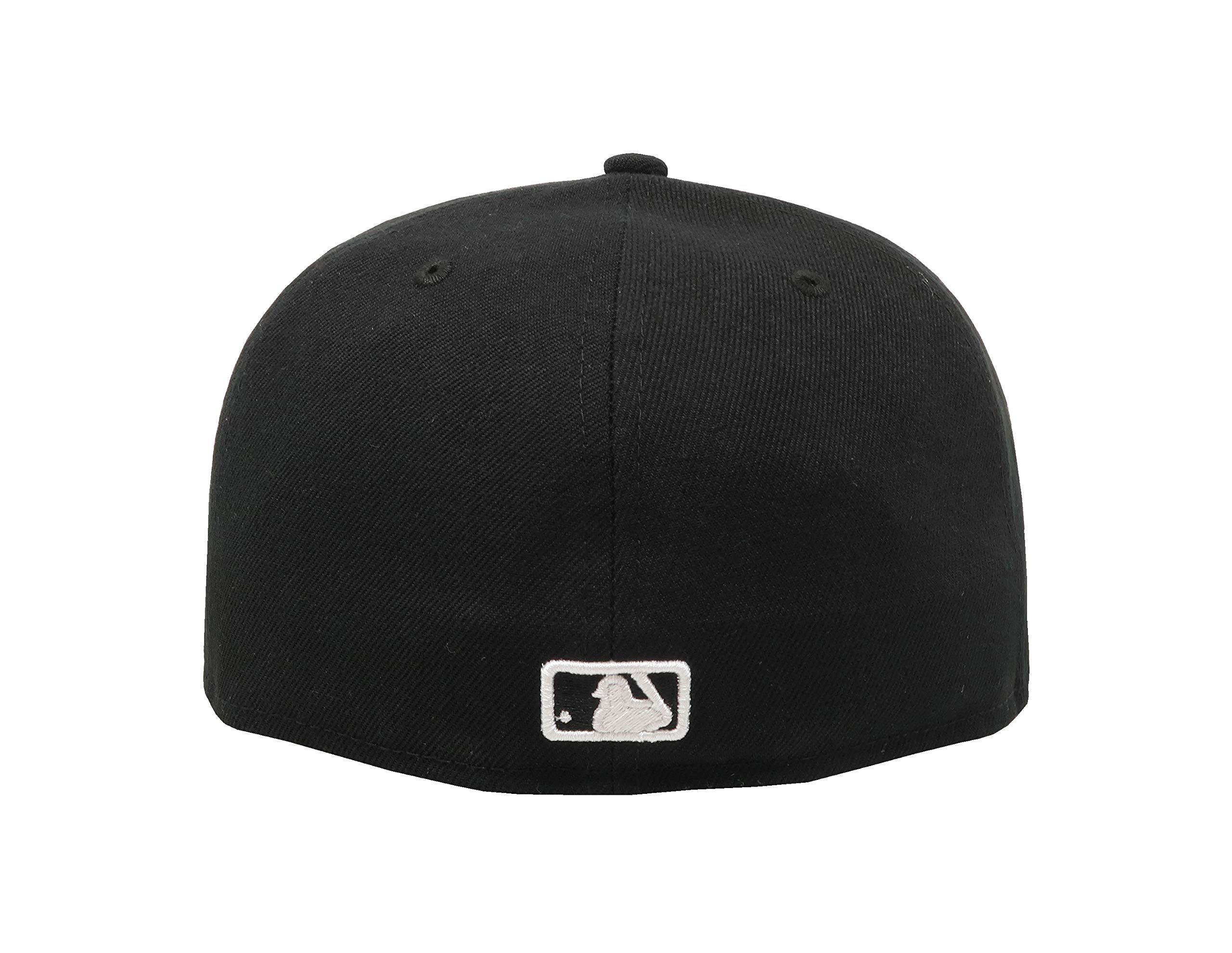New Era x MLB Men's Toronto Blue Jays Basic 59Fifty Fitted Hat Black/White
