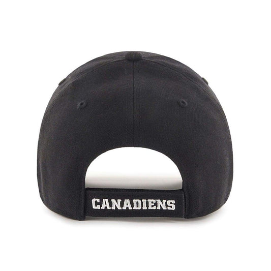 47 Men's Montreal Canadiens Black/White MVP Adjustable Hat - One Size