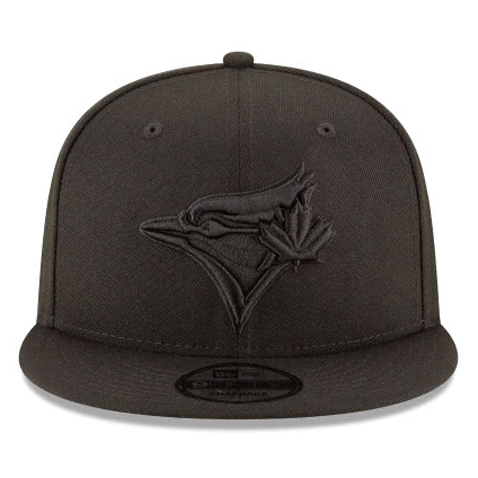 New Era x MLB Men's Toronto Blue Jays Basic 9Fifty Snapback Hat Black/Black