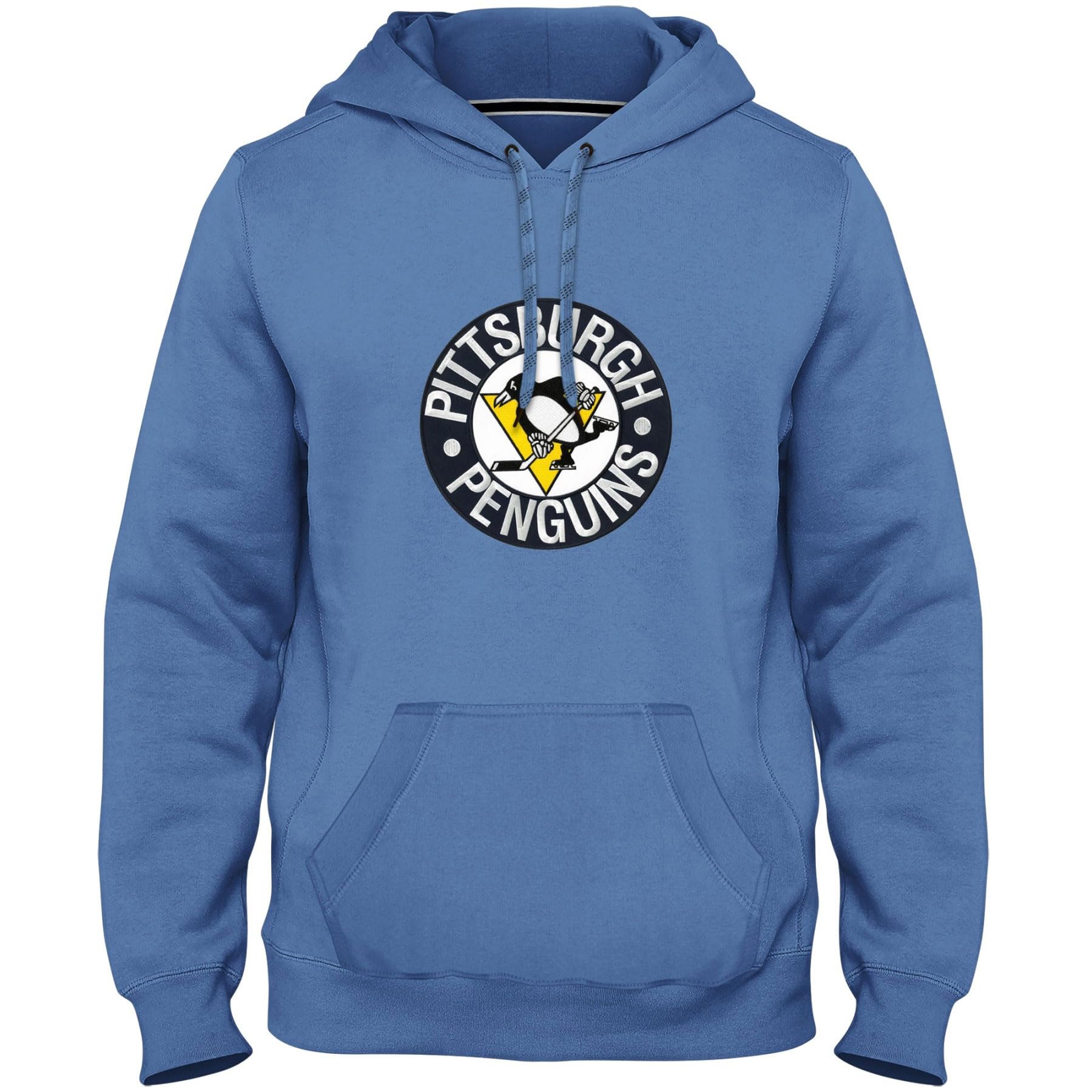Bulletin Pittsburgh Penguins Vintage NHL Express Twill Logo Hoodie