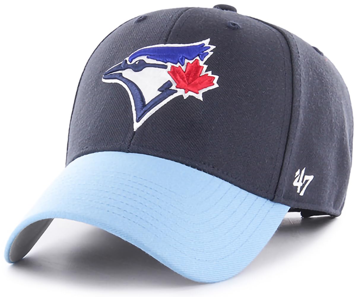 '47 MLB Two Tone Primary Logo Clean Up Adjustable Hat, Adult One Size Fits All